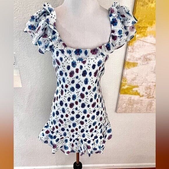 *NWT LoveShackFancy Kodie Dress in Deep Cotton Candy - Picture 8 of 12